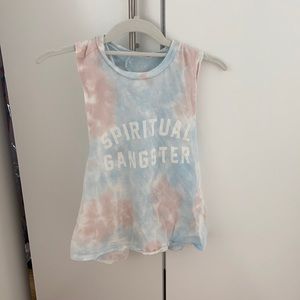 Spiritual Gangster surplice back swing tank XS